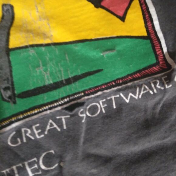 Vintage Symantec Great Software Graphic T-Shirt - Picture 5 of 12